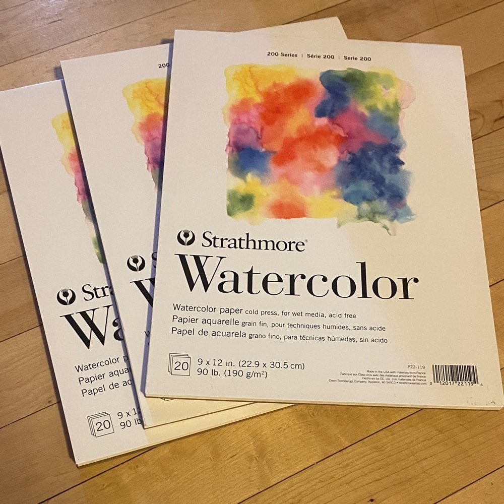 Strathmore Watercolor Paper Pad NWT